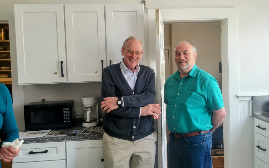 YWCA announces completion of kitchen renovation at Women’s Residence – Bob Goldstein, Franklin Square House Foundation and John Feehan, YWCA Executive Director